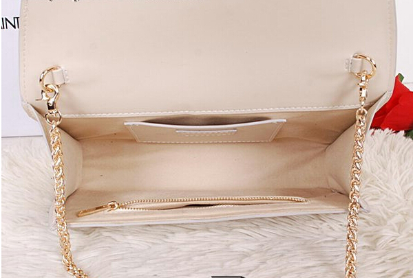 2014 New Saint Laurent Small Betty Bag Calf Leather Y7139 OffWhite